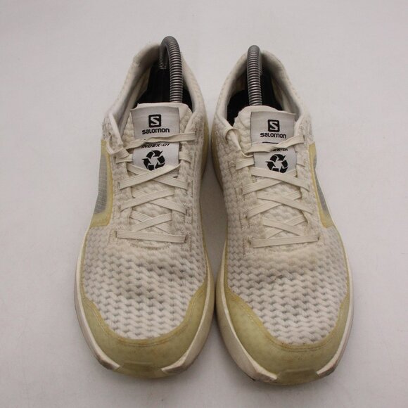 Salomon Index.01 Triple White Men's 8 Women's 9 Hiking Sneaker Athletic 187982 - Picture 2 of 10